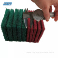 Red Industrial Nylon Abrasive Scouring Pad For Polishing